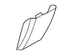 Console Trim Panel - Mazda (b32h6447030) - view 3