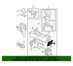 Console Trim Panel - Mazda (b32h6447030) - view 4