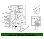 Console Assembly Screw - Mazda (b46768ac334) - view 4