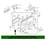 Trim Panel Assembly Cap - Mazda (b50168d11b22) - view 4
