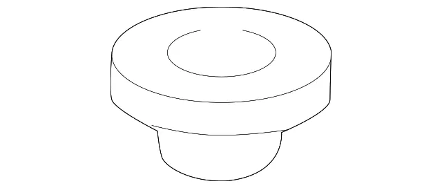 Air Cleaner Assembly Cushion - Mazda (b61p13z66)