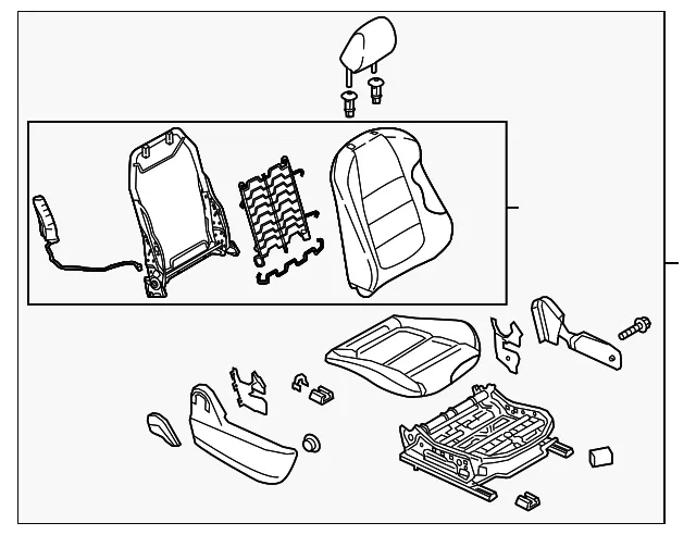 Seat Assembly - Mazda (babg57100a2a)