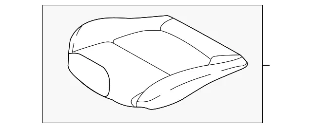 Seat Cushion Foam - Mazda (bact88160a02)