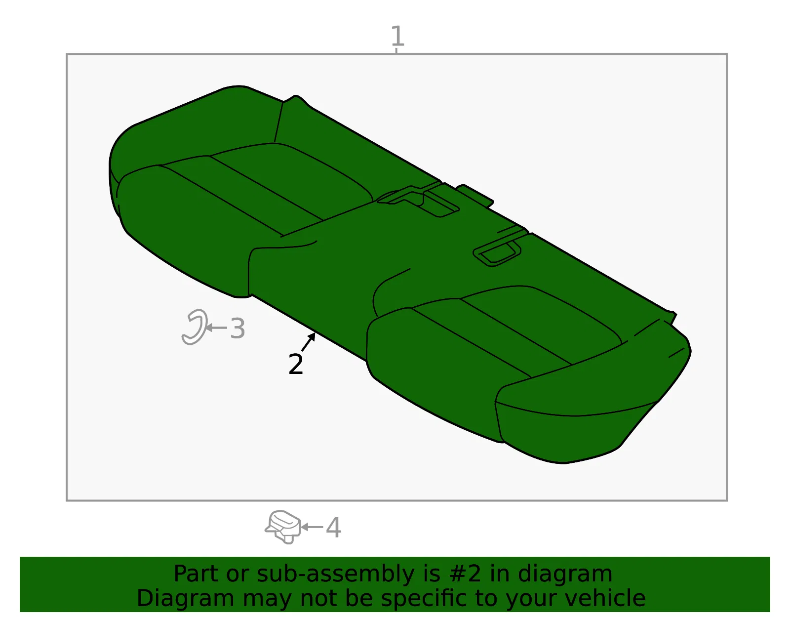 Cushion Cover - Mazda (bact88201a2a) - view 2