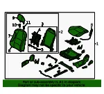 Seat Assembly - Mazda (bafa5715002) - view 4