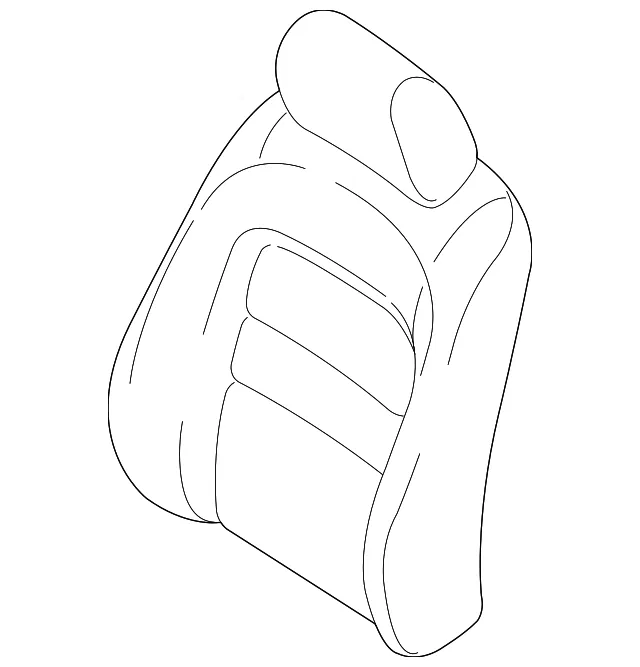 Seat Back Assembly - Mazda (ban78818002)