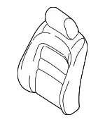 Seat Back Assembly - Mazda (ban78818002) - view 3