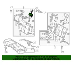 Headrest - Mazda (bbm28824031) - view 4