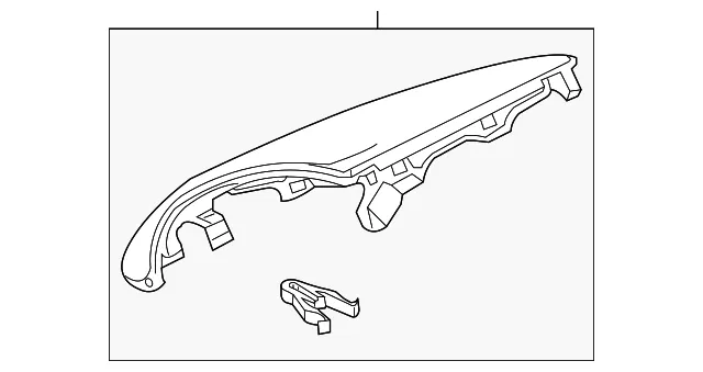 Trim Panel - Mazda (bbm455130d02)