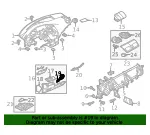 Instrument Panel Bezel - Mazda (bbm455311a02) - view 4