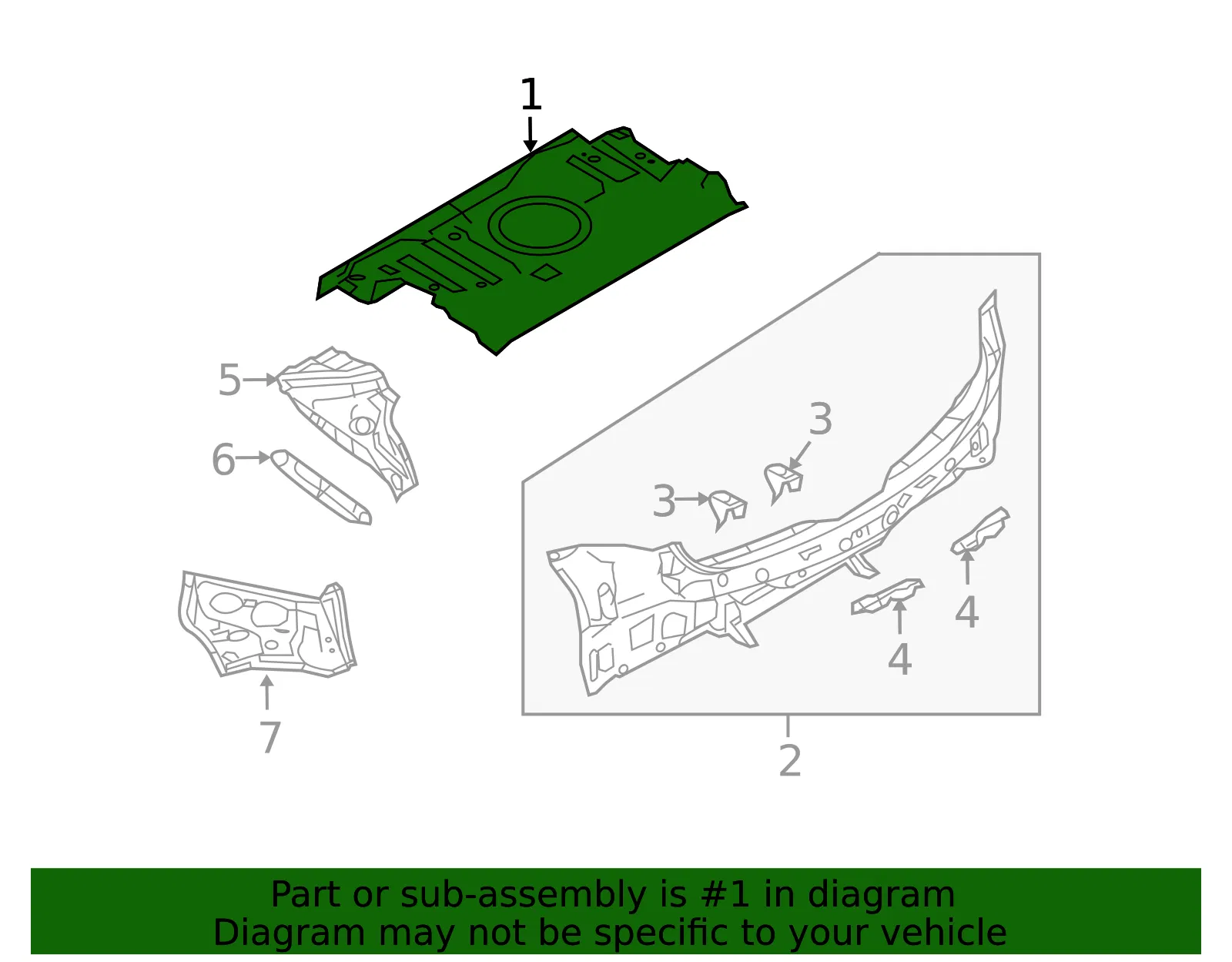 Package Tray - Mazda (bbm470500d) - view 2