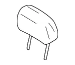 Headrest - Mazda (bbm588140b10) - view 3
