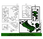 Console Assembly - Mazda (bbn564420d02) - view 4