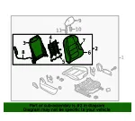Seat Back Assembly - Mazda (bbvs8813039) - view 4