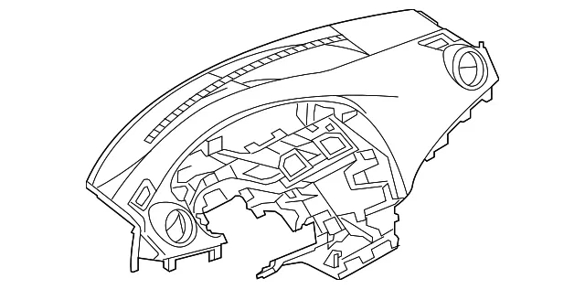 Instrument Panel - Mazda (bby46040002)