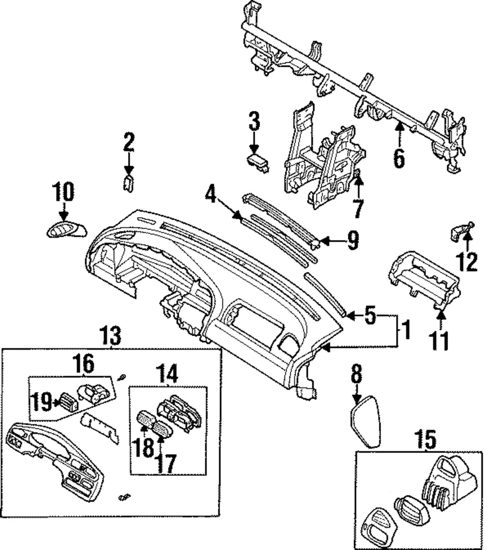 Instrument Panel - Mazda (bc1d60350d90)
