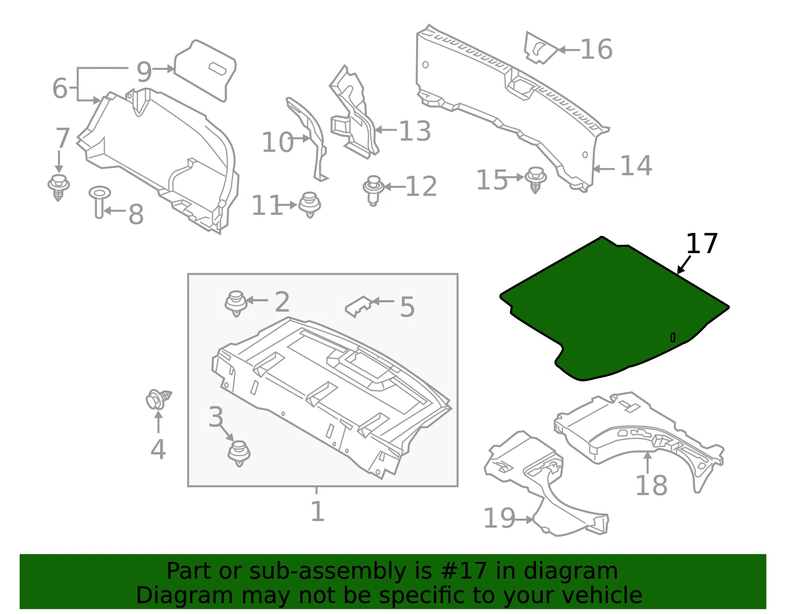 Floor Mat - Mazda (bcjh6881xa) - view 2