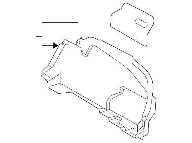 Trunk Side Trim - Mazda (bcjh68870c)