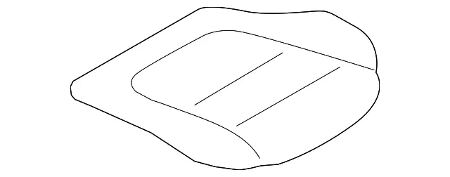 Seat Cushion Foam - Mazda (bckb88112)