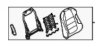 Back Right Front Seat - Mazda (bckb88130f02) - view 3