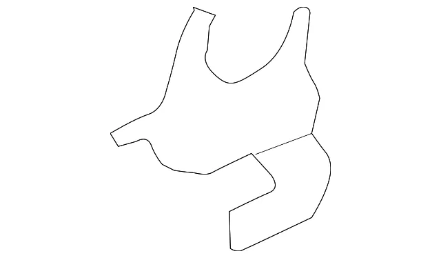 Seat Back Recliner Adjustment Mechanism Cover - Mazda (bcn1881f702)