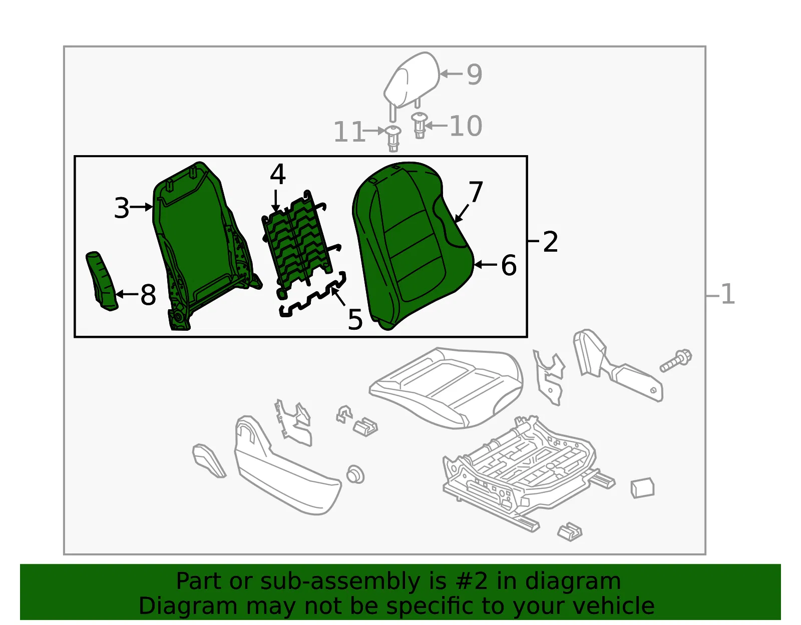 Back(R) Front Seat - Mazda (bcwe88130d27) - view 2