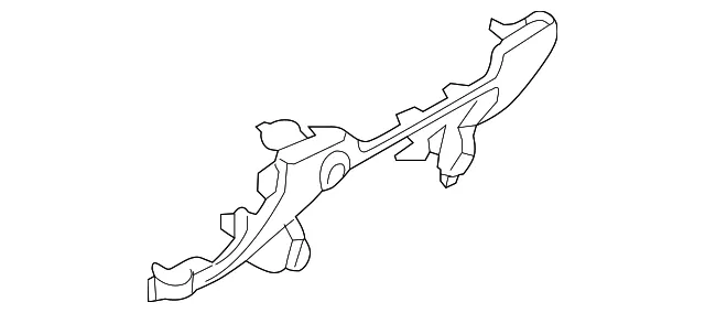 Instrument Panel Trim Panel - Mazda (bdgf64270a)