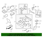 Front Console Lower Support - Mazda (bdgf6431x) - view 4