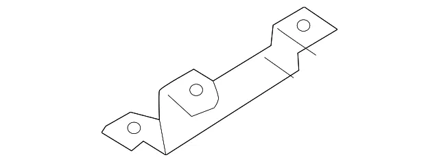 Front Console Center Bracket - Mazda (bdgf6441x)