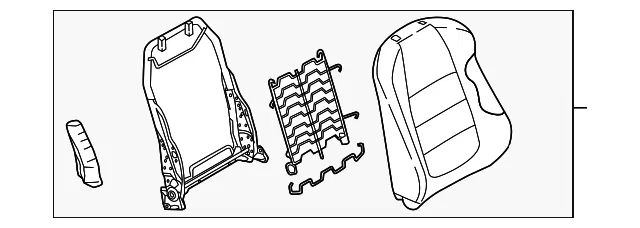 Back(R) Front Seat - Mazda (bdgf88130d27)