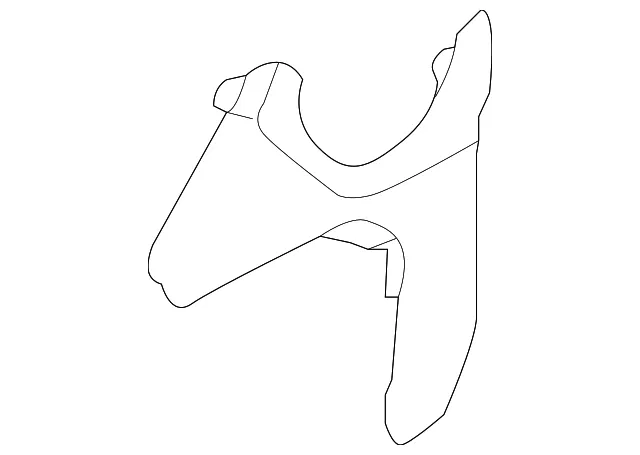 Seat Back Recliner Adjustment Mechanism Cover - Mazda (bdgf881g402)