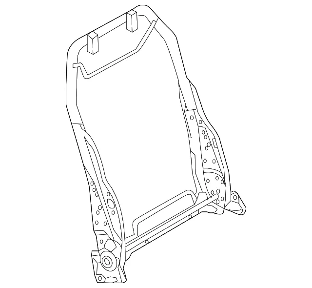 Seat Back Frame - Mazda (bdgf88630)