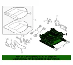 Seat Track - Mazda (bdgf88a00a) - view 4