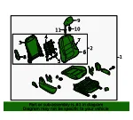 Seat Assembly - Mazda (bdgh57100j02) - view 4