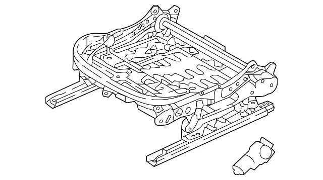 Seat Track - Mazda (bdhw88af0a)