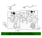 Headrest, Outer - Mazda (bdjd8824039) - view 3