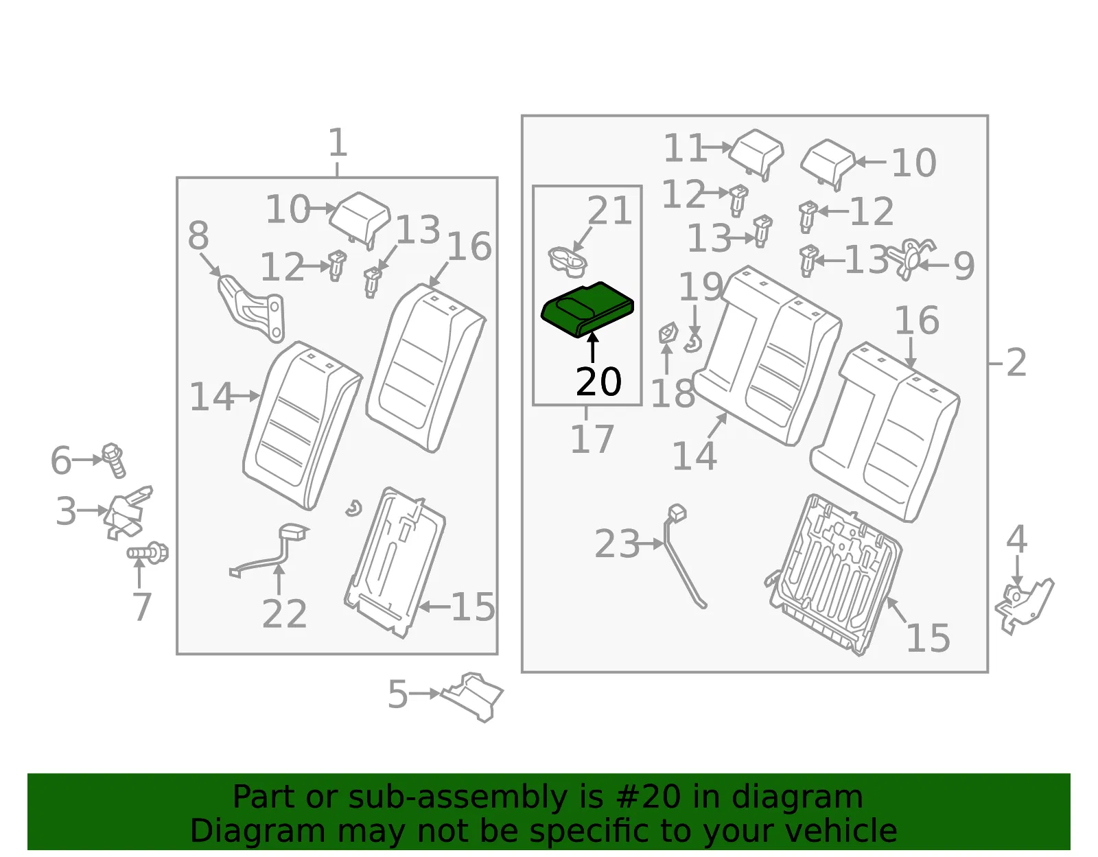 Armrest Cover - Mazda (bdjd883b118) - view 2