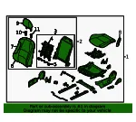 Seat Left Front - Mazda (bdlr57150e02) - view 4