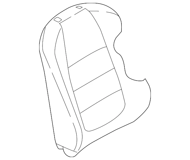 Seat Back Cushion Cover - Mazda (bdmc8813102)