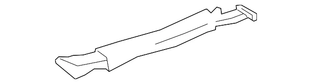 Instrument Panel Air Duct - Mazda (bdts60180a)