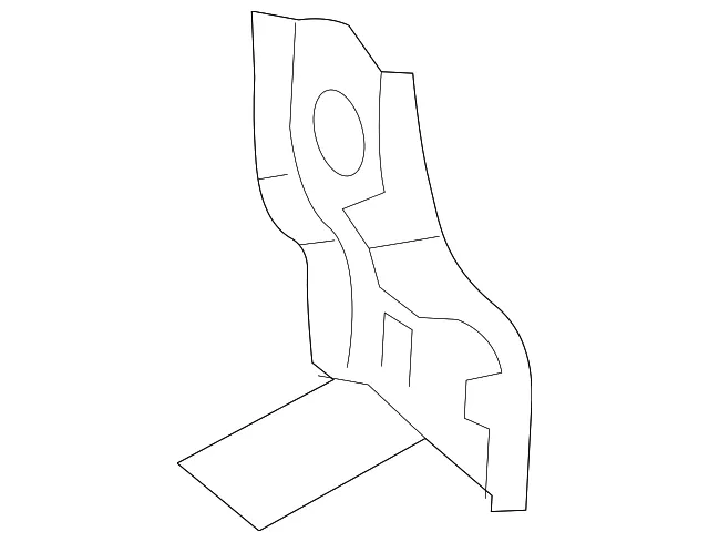 Instrument Panel Cross-Member Bracket - Mazda (bdts60453)