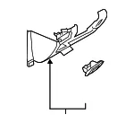 Instrument Panel Cover - Mazda (bdts64280a) - view 3