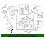 Front Console Lower Bracket - Mazda (bdts6432x) - view 4