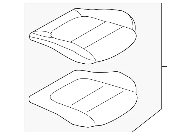 Seat Cushion Foam - Mazda (bdts8811002)