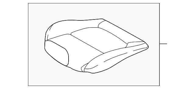 Seat Cushion Foam - Mazda (bdts8816002)