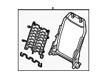 Seat Back Frame - Mazda (bdts88680) - view 3