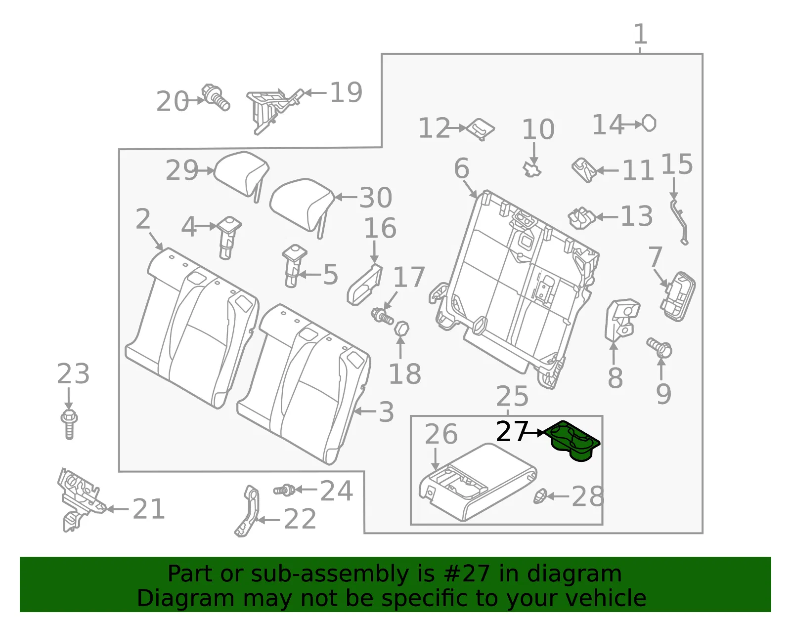 Cup Holder - Mazda (bdtv882b702) - view 2