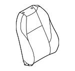 Seat Back Pad - Mazda (bdwp88132) - view 3
