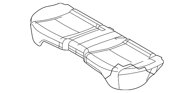 Seat Cushion Foam - Mazda (bea457200b02)