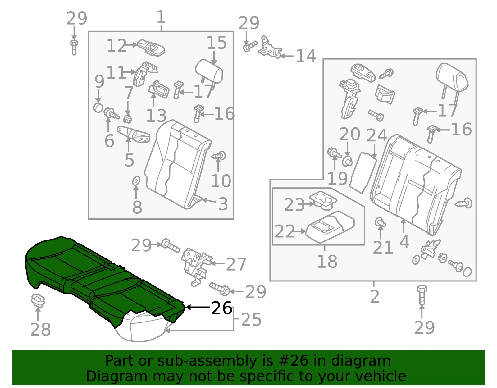 Cushion Cover - Mazda (bea58820102) - view 2